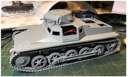 RC 1/16 Panzerkampfwagen Pz.Kpfw. I Ausf B - Build