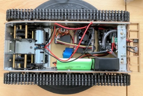 Original Position of Internal Components