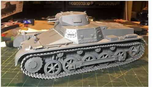 RC 1/16 Panzerkampfwagen Pz.Kpfw. I Ausf B - Build