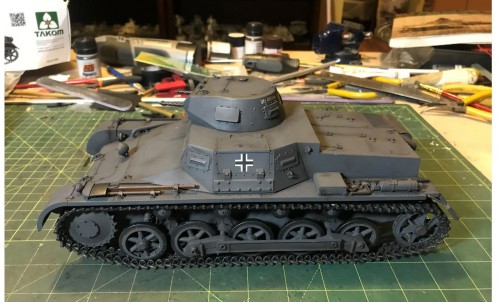 RC 1/16 Panzerkampfwagen Pz.Kpfw. I Ausf B - Build