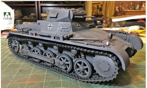 RC 1/16 Panzerkampfwagen Pz.Kpfw. I Ausf B - Build