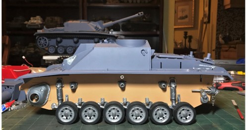 1/16 RC Sturmgeschütz - StuG III G Late - Alkett 1944 - build