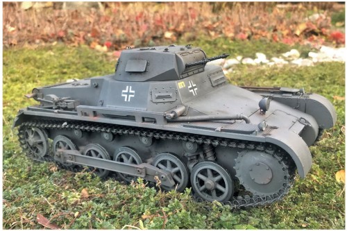 1/16 Panzer 1 ausf B - Takom conversion to RC