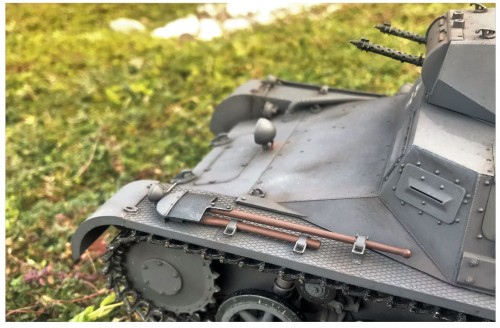 1/16 Panzer 1 ausf B - Takom conversion to RC