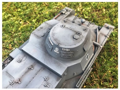 1/16 Panzer 1 ausf B - Takom conversion to RC