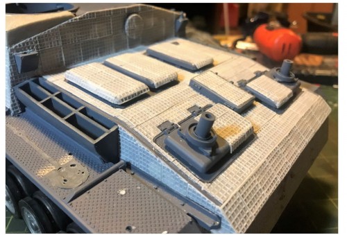 1/16 RC Sturmgeschütz - StuG III G Late - Alkett 1944 - build