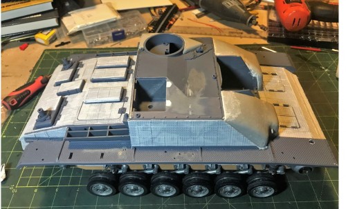 1/16 RC Sturmgeschütz - StuG III G Late - Alkett 1944 - build