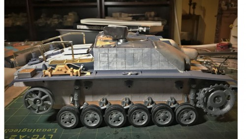 1/16 RC Sturmgeschütz - StuG III G Late - Alkett 1944 - build