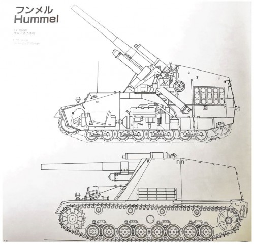 Hummel 1/15 Bandai Panzer 4 UPGRADE METAL TRACKS w/ SPROCKET & IDLER Set Hummel StuG IV 