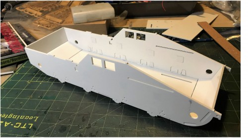 RC 1/16 Sd.Kfz. 165 Hummel Late Production - Build