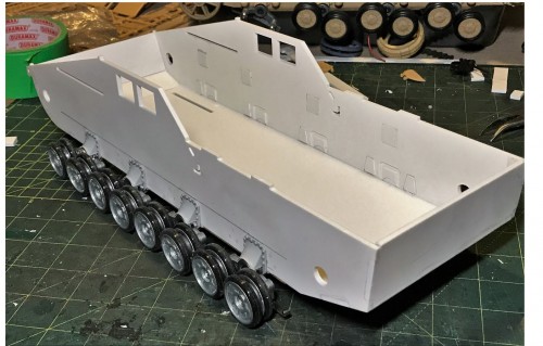 RC 1/16 Sd.Kfz. 165 Hummel Late Production - Build