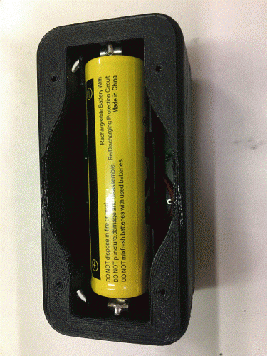 bottom with 3,7 volt li ion battery