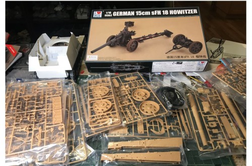 RC 1/16 Sd.Kfz. 165 Hummel Late Production - Build