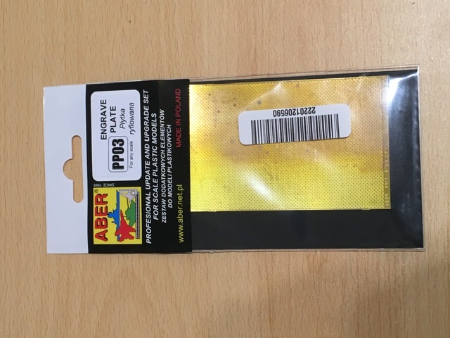 Aber PP03 Tread Plate 1/16 Scale