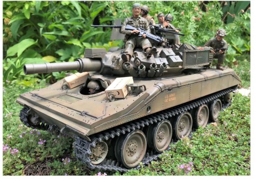 Tamiya 1/16 Sheridan Vietnam