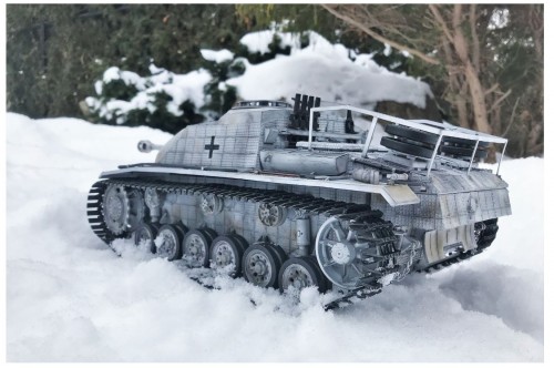 1/16 RC Sturmgeschütz - StuG III G Late - Alkett 1944 - build