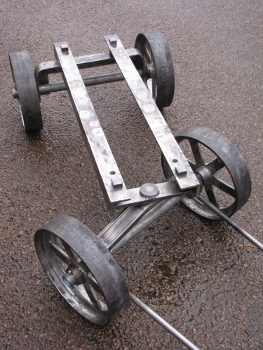 Cart, including wheels, made for an Economy engine (from the USA)