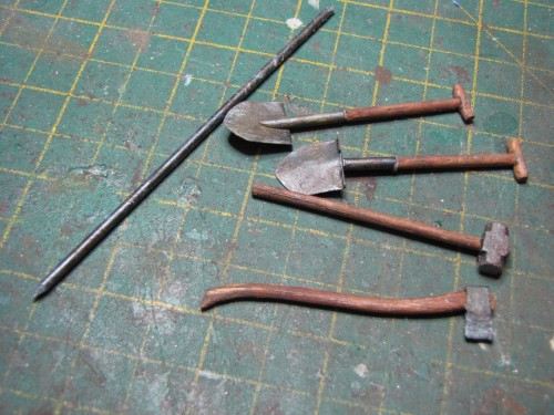 Tools - the axe was not needed