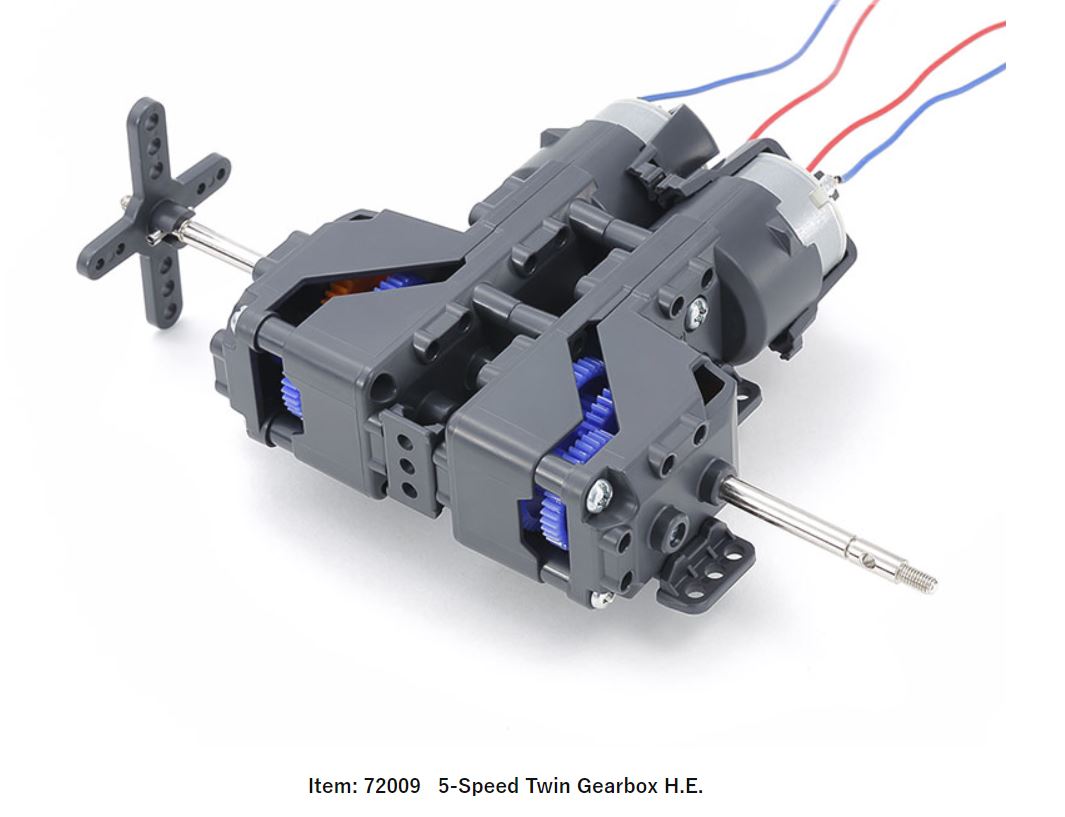 Item: 72009   5-Speed Twin Gearbox H.E