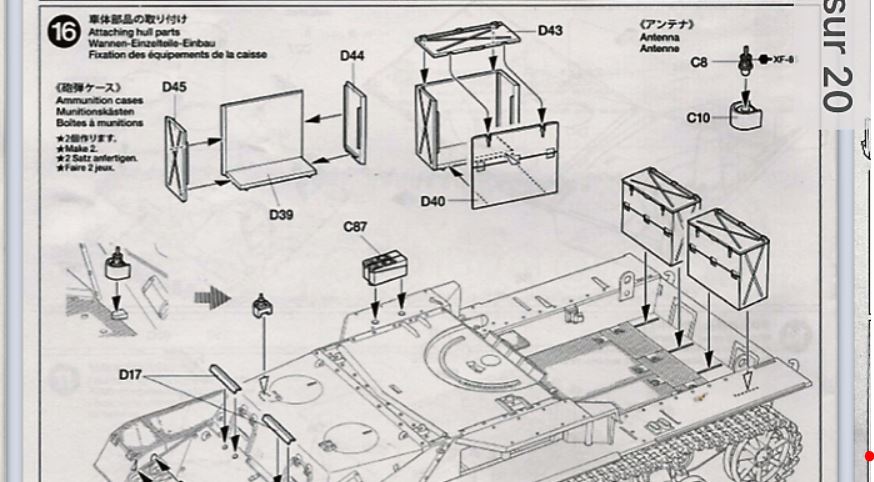 RC 1/16 Sd.Kfz. 165 Hummel Late Production - Build