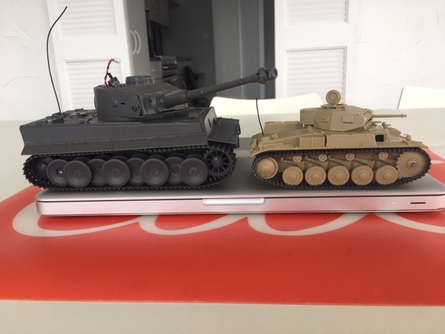 Tiger I VS Panzer II