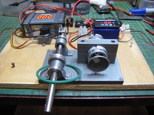 Testing speed and amps