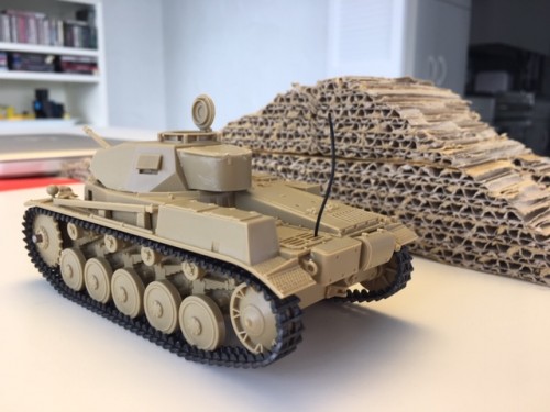 1/35 Panzer II climbs with the best of them maybe even the best so far.