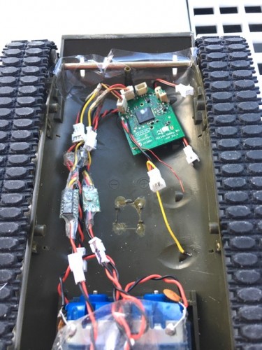 DSM2 CCP Heli RX with 2 micro ESC's (Das Micro) being evaluated for use in remote controlled Tanks.