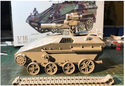 1/16 RC Wiesel 1A1 TOW - Armored Weapon Carrier - Build