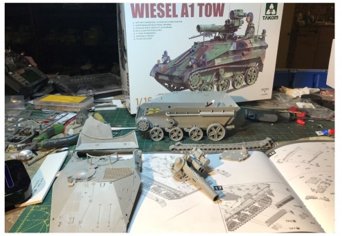 1/16 RC Wiesel 1A1 TOW - Armored Weapon Carrier - Build