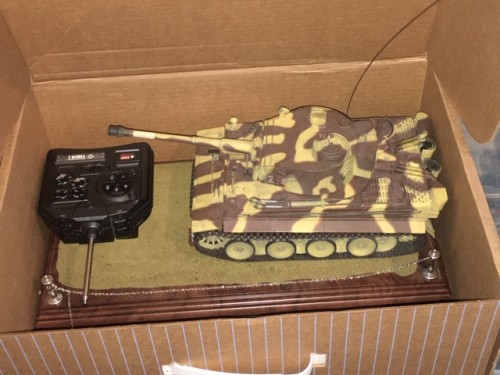 1/24 Vs Tank Tiger 1 will be converted to HL radio with IR battle function.