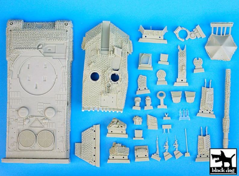 Black Dog Leopard 2A6M Barracula conversion kit