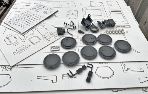 RC 1/16 GTK Boxer 8x8 Armoured Fighting Vehicle - Build