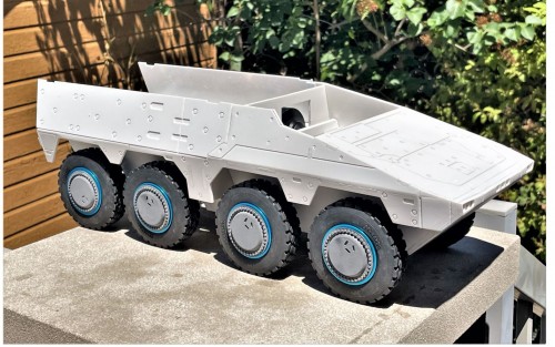 RC 1/16 GTK Boxer 8x8 Armoured Fighting Vehicle - Build