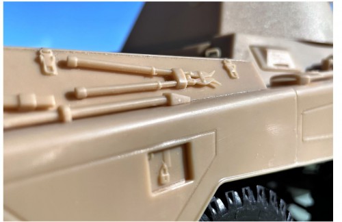 1/16 RC Sd.Kfz. 234/2 Puma armored car - build