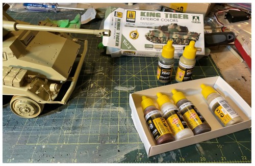 1/16 RC Sd.Kfz. 234/2 Puma armored car - build