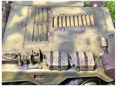 1/16 RC Sd.Kfz. 234/2 Puma armored car - build