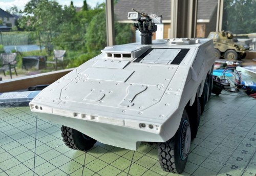 RC 1/16 GTK Boxer 8x8 Armoured Fighting Vehicle - Build