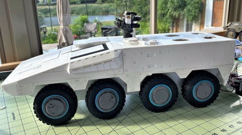 RC 1/16 GTK Boxer 8x8 Armoured Fighting Vehicle - Build