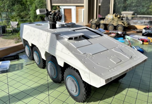 RC 1/16 GTK Boxer 8x8 Armoured Fighting Vehicle - Build