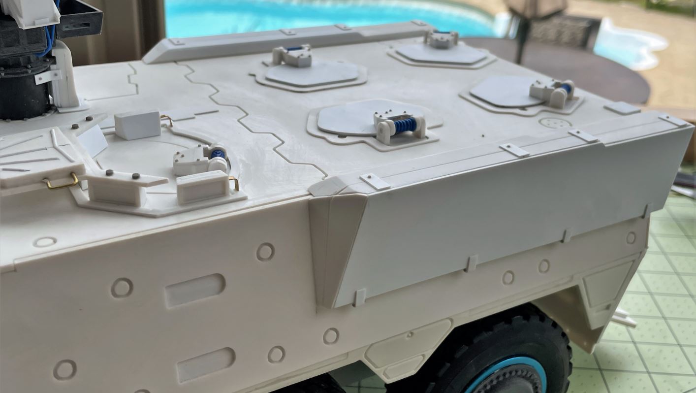 RC 1/16 GTK Boxer 8x8 Armoured Fighting Vehicle - Build