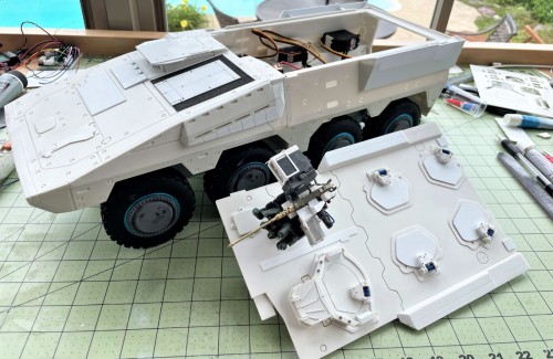 RC 1/16 GTK Boxer 8x8 Armoured Fighting Vehicle - Build