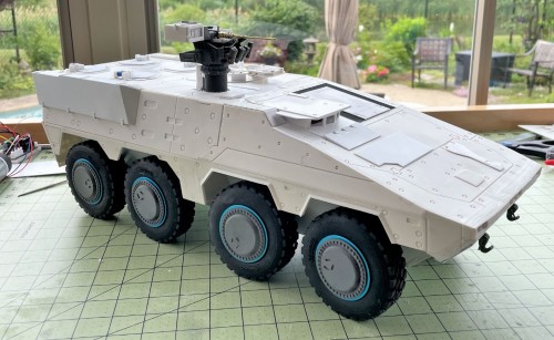 RC 1/16 GTK Boxer 8x8 Armoured Fighting Vehicle - Build