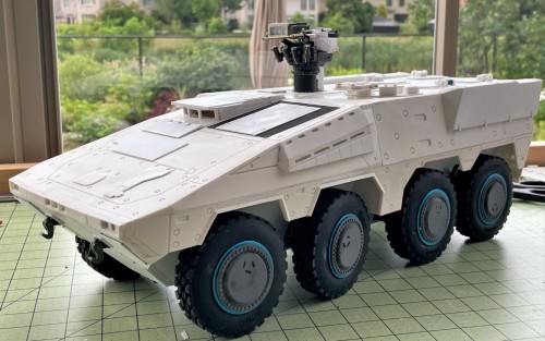 RC 1/16 GTK Boxer 8x8 Armoured Fighting Vehicle - Build
