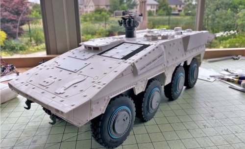 RC 1/16 GTK Boxer 8x8 Armoured Fighting Vehicle - Build