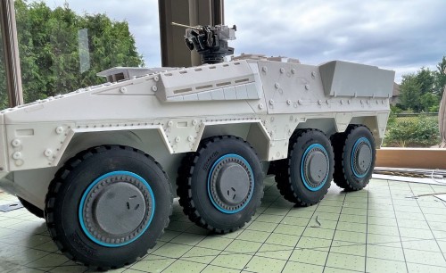RC 1/16 GTK Boxer 8x8 Armoured Fighting Vehicle - Build