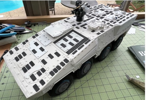 RC 1/16 GTK Boxer 8x8 Armoured Fighting Vehicle - Build