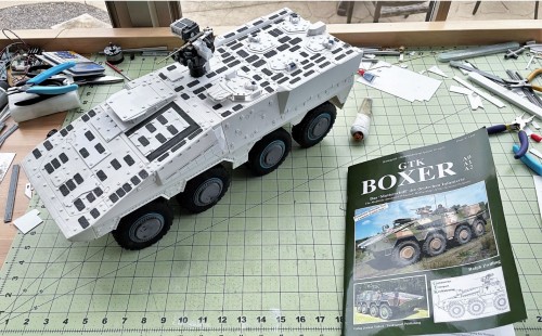 RC 1/16 GTK Boxer 8x8 Armoured Fighting Vehicle - Build