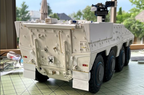 RC 1/16 GTK Boxer 8x8 Armoured Fighting Vehicle - Build