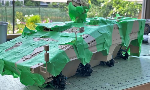 RC 1/16 GTK Boxer 8x8 Armoured Fighting Vehicle - Build